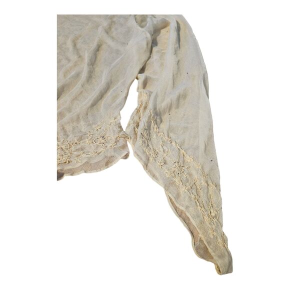 Love Potion 1XL Sheer 100% Rayon Long Sleeve Blouse - Picture 5 of 11